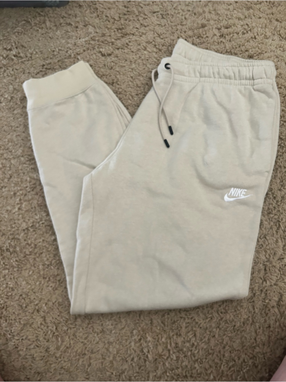 Nike Tan Jogger Sweatpants - Picture 1 of 1
